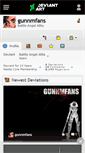 Mobile Screenshot of gunnmfans.deviantart.com