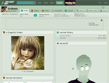 Tablet Screenshot of lordeeas.deviantart.com