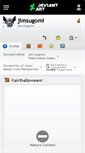 Mobile Screenshot of jimsugomi.deviantart.com