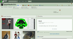 Desktop Screenshot of demonking-aka-grim.deviantart.com