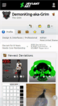 Mobile Screenshot of demonking-aka-grim.deviantart.com
