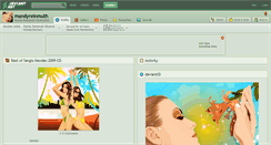 Desktop Screenshot of mandyreinmuth.deviantart.com