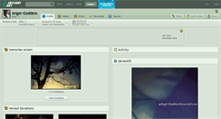 Desktop Screenshot of anger-goddess.deviantart.com