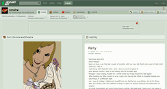 Desktop Screenshot of conaira.deviantart.com