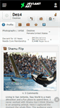 Mobile Screenshot of dez4.deviantart.com