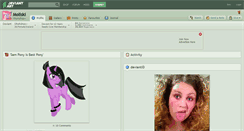 Desktop Screenshot of moliski.deviantart.com