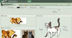 Desktop Screenshot of darkstripe4ever.deviantart.com