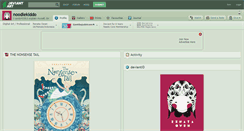 Desktop Screenshot of noodlekiddo.deviantart.com