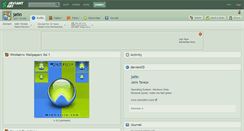 Desktop Screenshot of jatin.deviantart.com