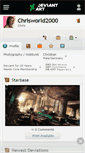 Mobile Screenshot of chrisworld2000.deviantart.com