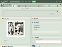 Tablet Screenshot of em-photo.deviantart.com