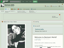 Tablet Screenshot of desirees-mafia.deviantart.com