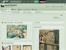 Tablet Screenshot of lou-ten-thousand.deviantart.com