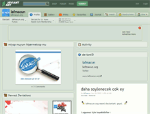 Tablet Screenshot of lafmacun.deviantart.com
