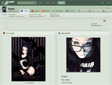 Tablet Screenshot of feyke.deviantart.com