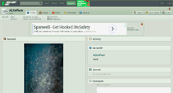 Desktop Screenshot of alicefaux.deviantart.com