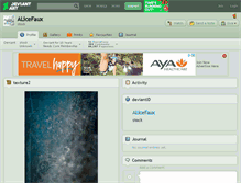 Tablet Screenshot of alicefaux.deviantart.com