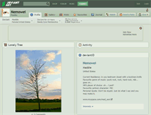 Tablet Screenshot of nemowei.deviantart.com