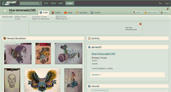 Desktop Screenshot of blue-lemonade2385.deviantart.com