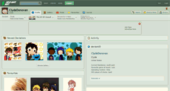 Desktop Screenshot of clydedonovan.deviantart.com