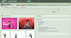 Desktop Screenshot of dc-tommyp.deviantart.com