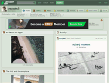 Tablet Screenshot of crazydoc5.deviantart.com