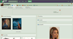 Desktop Screenshot of dunkelgold.deviantart.com