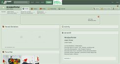 Desktop Screenshot of mradamporter.deviantart.com