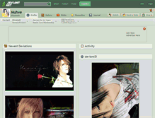 Tablet Screenshot of muhve.deviantart.com