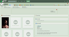 Desktop Screenshot of cubland.deviantart.com
