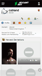 Mobile Screenshot of cubland.deviantart.com