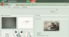 Desktop Screenshot of heroben.deviantart.com