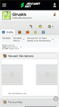 Mobile Screenshot of giruskis.deviantart.com