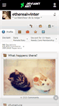 Mobile Screenshot of etherealwinter.deviantart.com