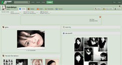 Desktop Screenshot of mandalays.deviantart.com