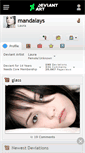 Mobile Screenshot of mandalays.deviantart.com