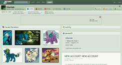 Desktop Screenshot of irkentak.deviantart.com