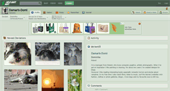 Desktop Screenshot of damaris-domi.deviantart.com