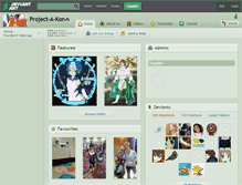 Tablet Screenshot of project-a-kon.deviantart.com