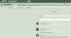 Desktop Screenshot of laurenmagpie.deviantart.com