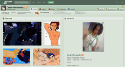 Desktop Screenshot of cesar-hernandez.deviantart.com