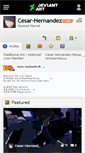 Mobile Screenshot of cesar-hernandez.deviantart.com