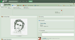 Desktop Screenshot of cherry-bay.deviantart.com