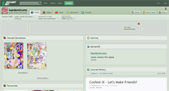 Desktop Screenshot of kaedemirumo.deviantart.com