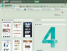 Tablet Screenshot of pixel-free.deviantart.com