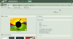 Desktop Screenshot of k-ny.deviantart.com