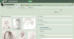 Desktop Screenshot of firereapingdragon.deviantart.com