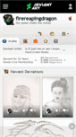 Mobile Screenshot of firereapingdragon.deviantart.com
