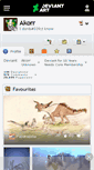 Mobile Screenshot of akorr.deviantart.com