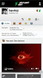 Mobile Screenshot of hawksz.deviantart.com